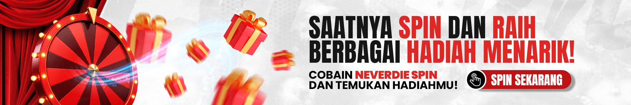 Banner event Neverdie Spin